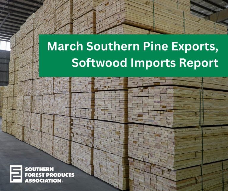 March 2023 Southern Pine Exports