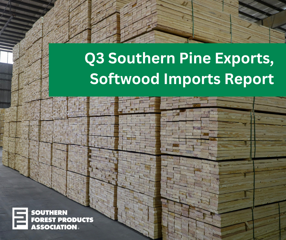 Q3 2023 Southern Pine Exports