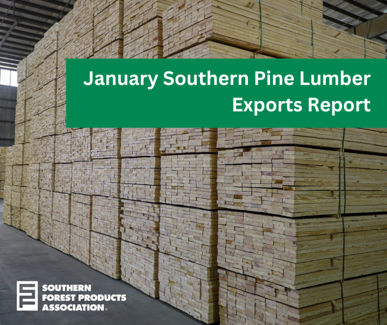 January 2024 Southern Pine exports