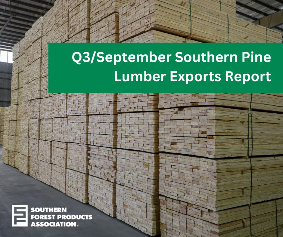 Q3 2025 Southern Pine Exports
